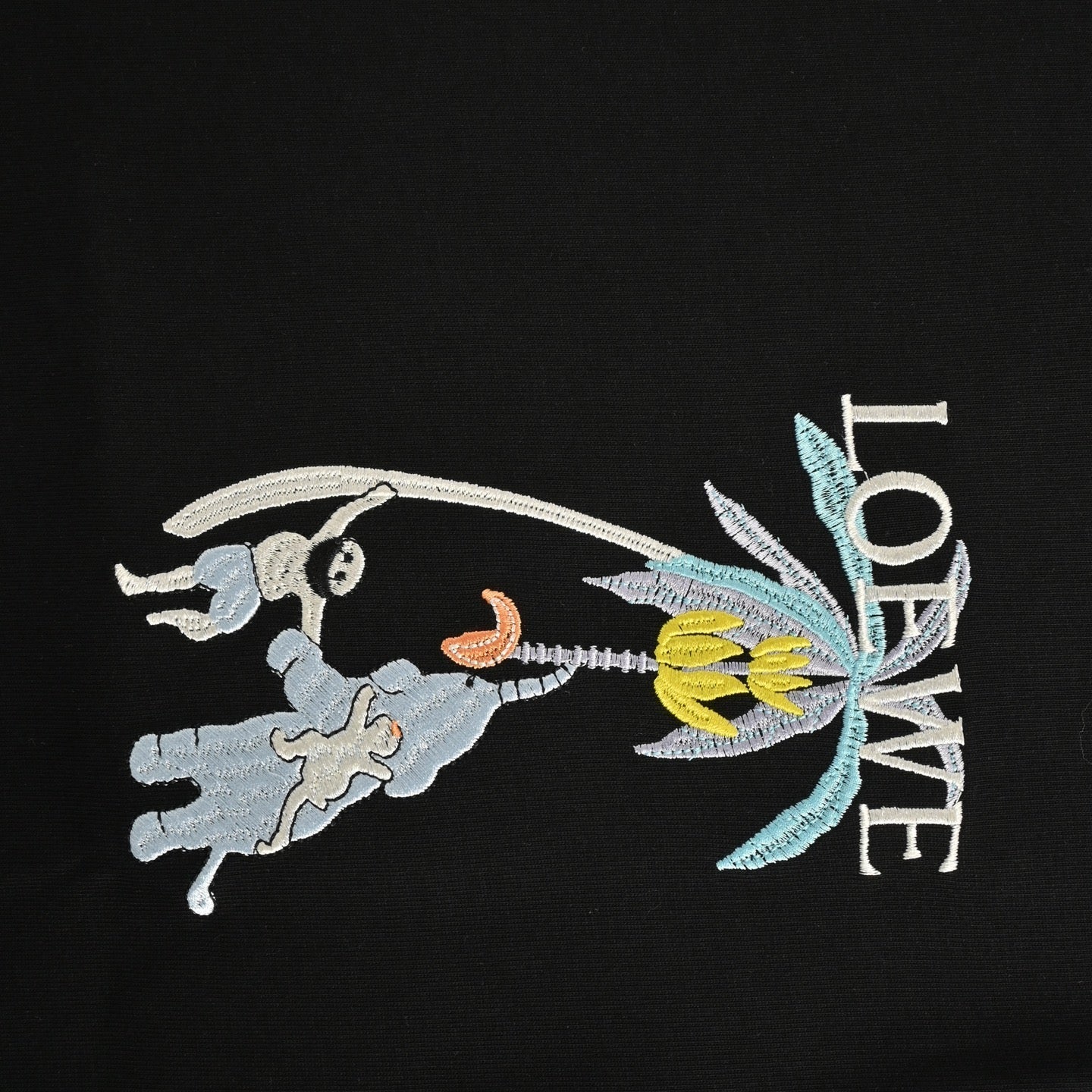25ss Embroidered Coconut Tree Short Sleeve