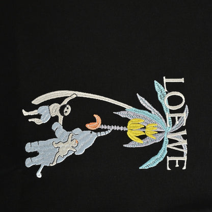 25ss Embroidered Coconut Tree Short Sleeve