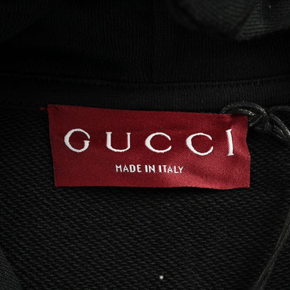 25FW Lettering embroidered hooded sweatshirt