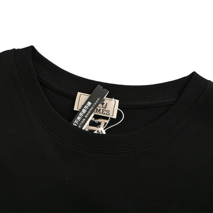 25 Pegasus Embroidered Round Neck Short Sleeve