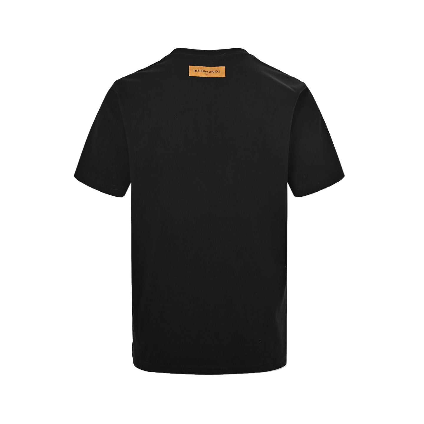 25ss Neckline graffiti letter print short sleeves