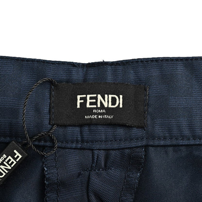 25ss full width FF jacquard dark pattern set shorts
