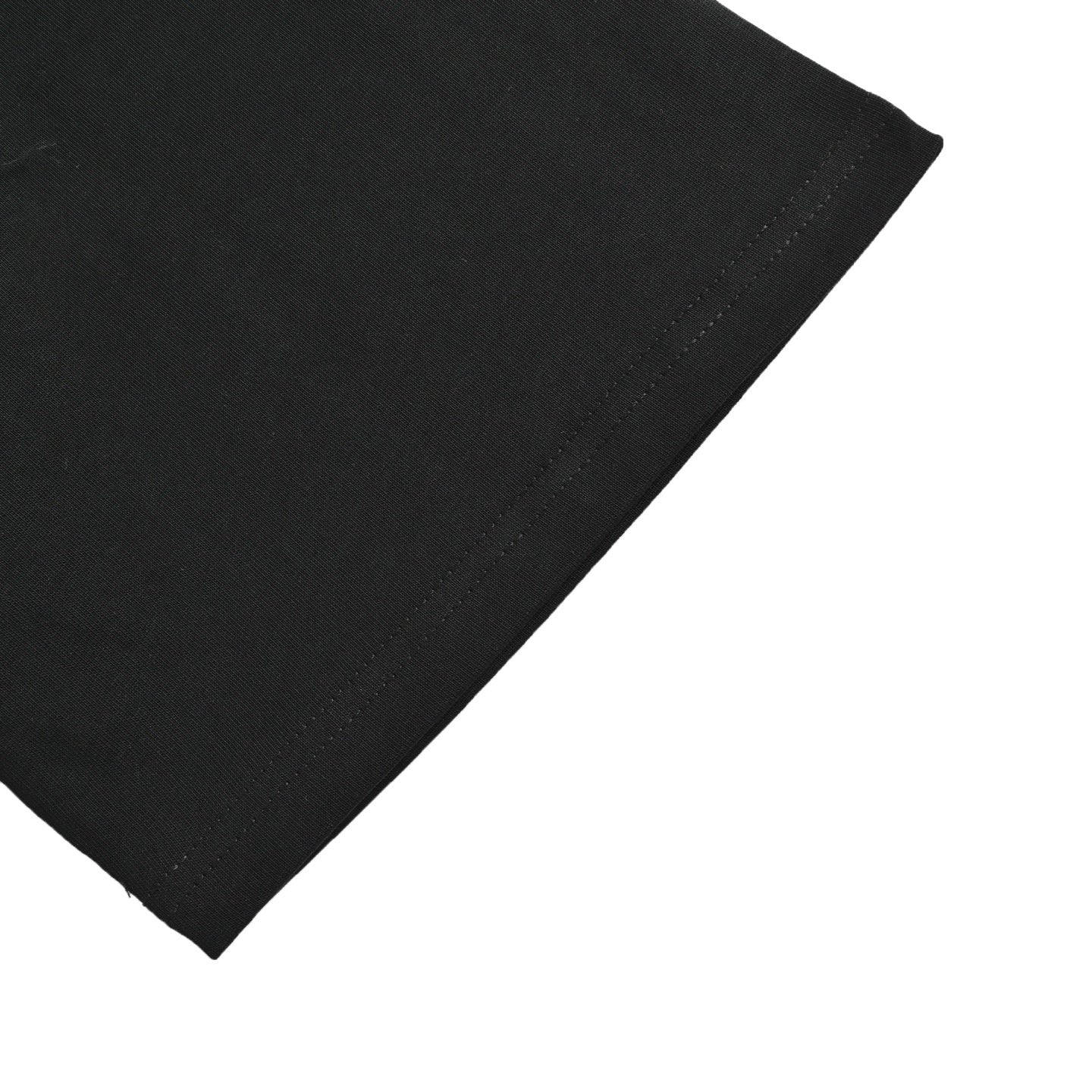 25Fw short-sleeved shirt with letter print on the hem