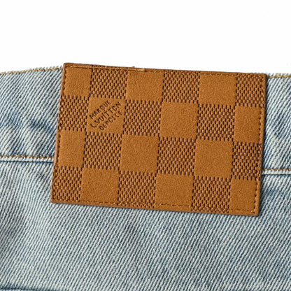 embroidered logo jeans