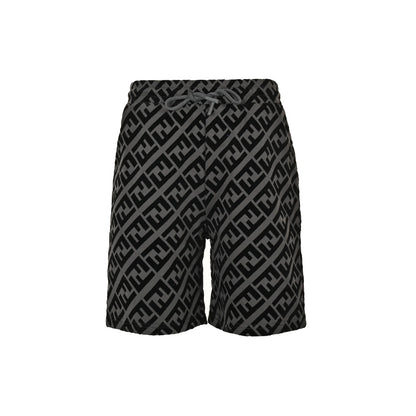 25ss Plush twill letter shorts