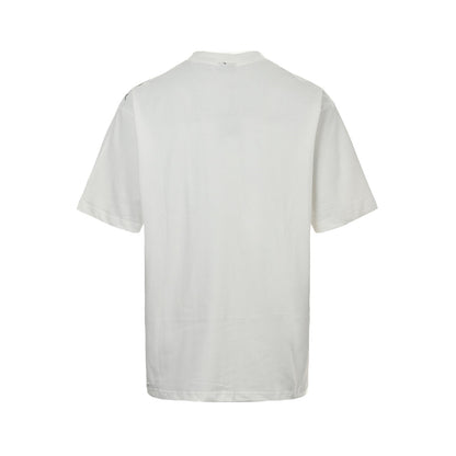 emoticon print short sleeves