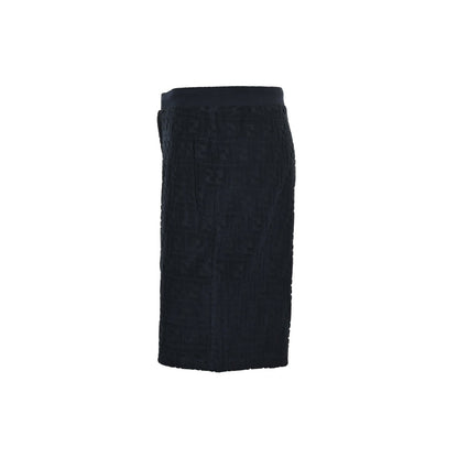 25ss FF textured jacquard towel shorts