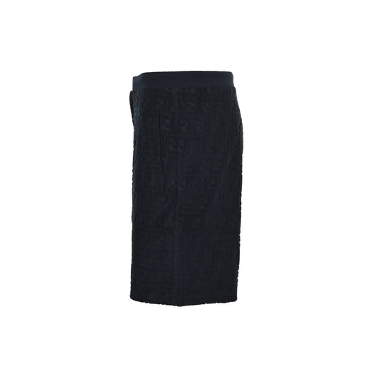 25ss FF textured jacquard towel shorts