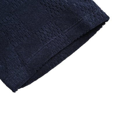 25ss dark checkerboard patterned towel cloth short sleeved shirt