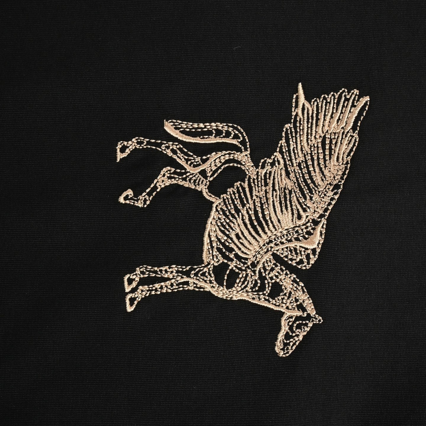 25 Pegasus Embroidered Round Neck Short Sleeve