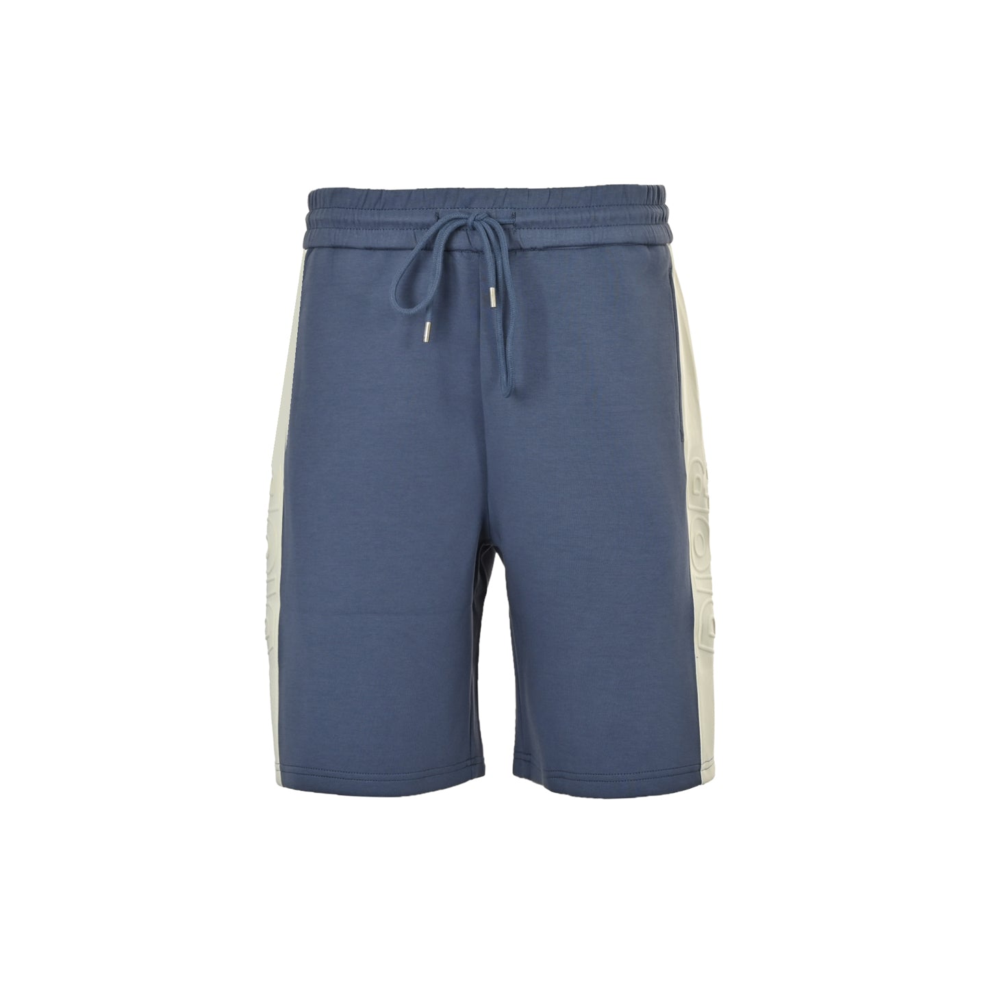 25ss side contrasting color splicing logo embossed shorts