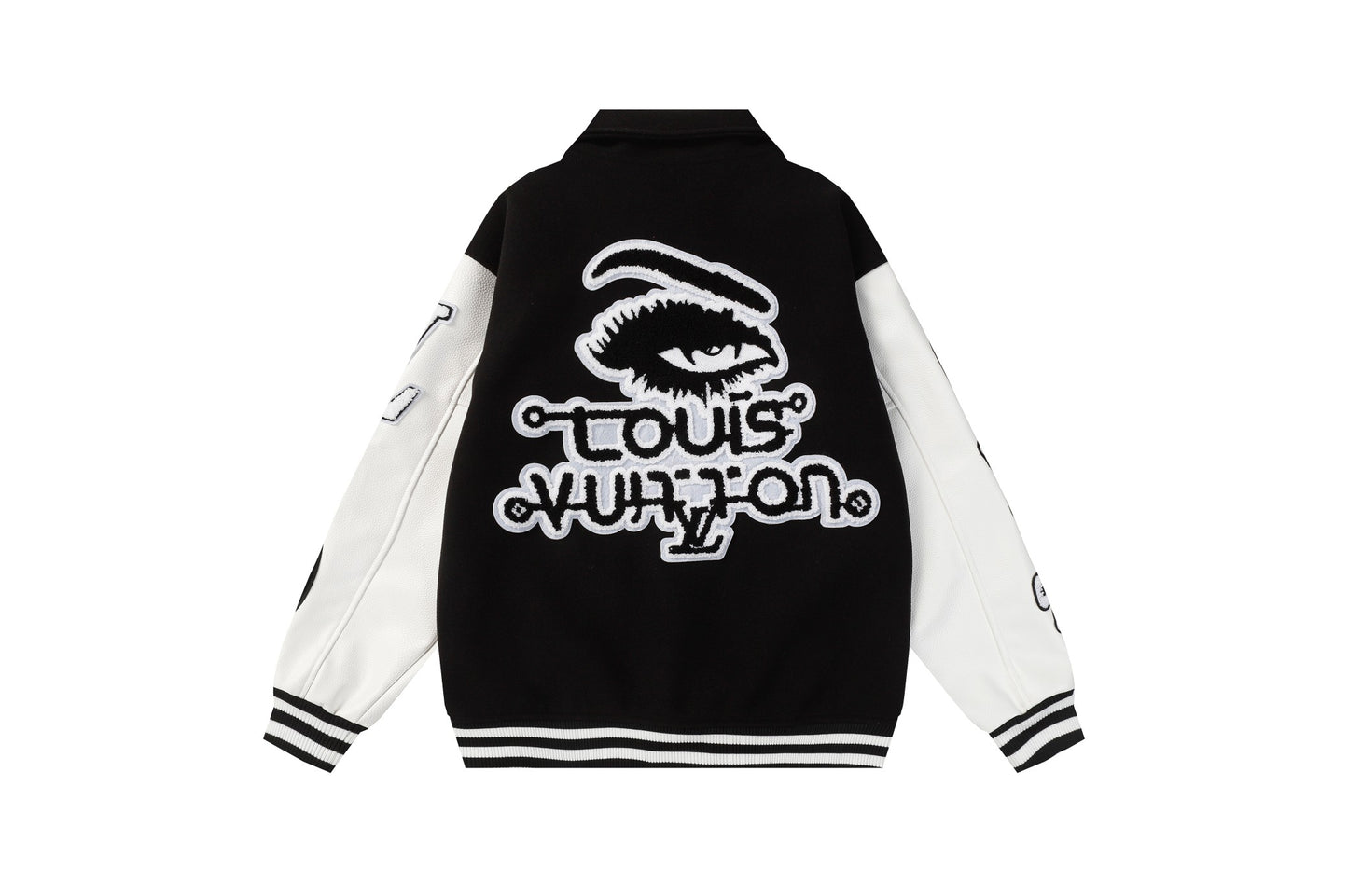 25fw Devil's Eye Embroidered Baseball Jacket