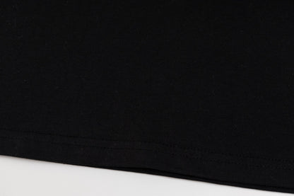 24ss Heavy Industry Nail Bead Letter Embroidered Short Sleeve T-shirt