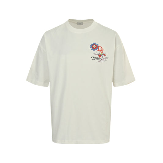 25ss floral print short sleeves
