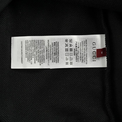 25FW Lettering embroidered hooded sweatshirt