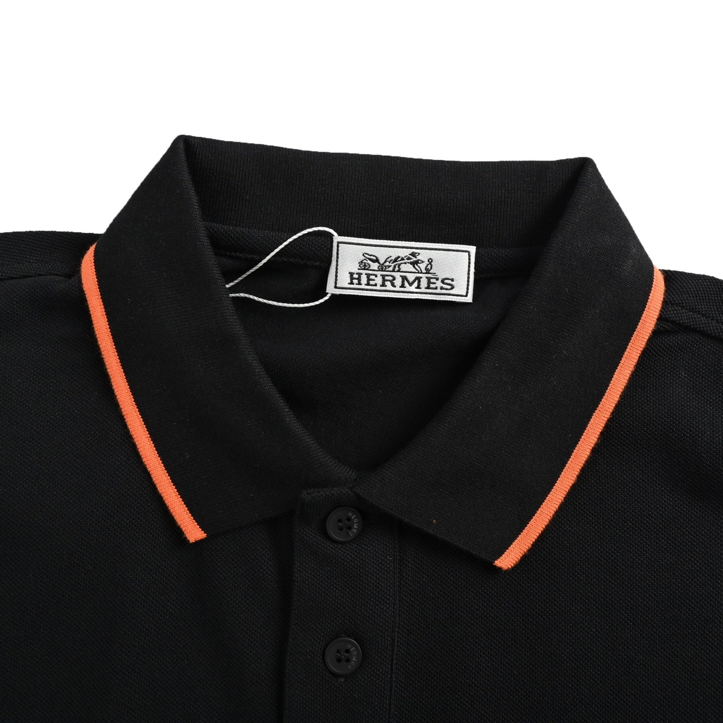 25ss orange circle logo embroidered Polo short sleeved shirt
