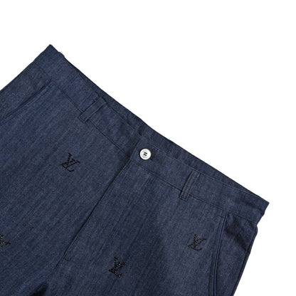 rhinestone diamond jeans