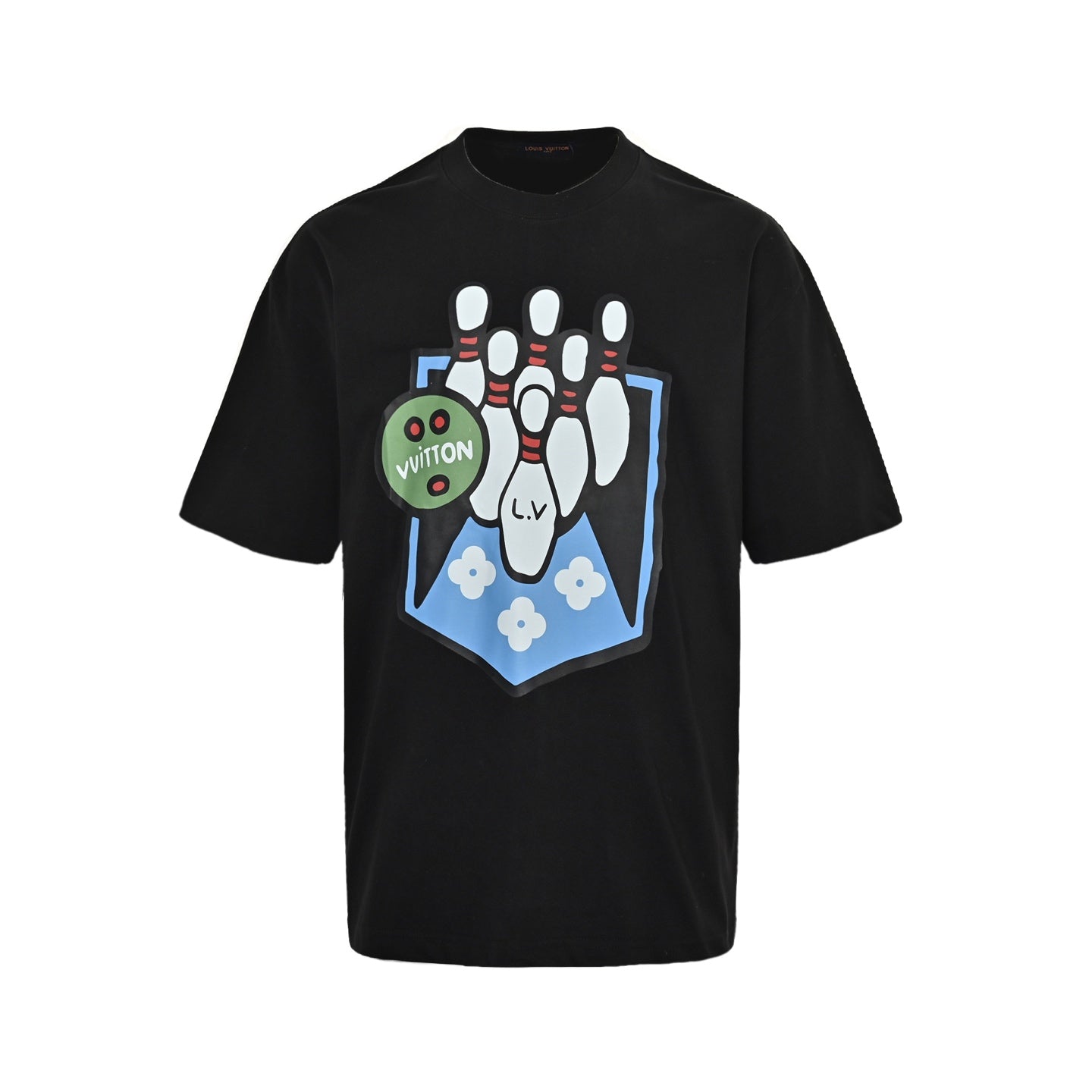 25ss Bowling print short sleeves