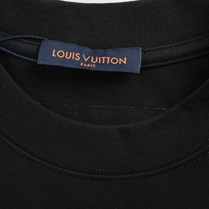 25ss adhesive tape logo 3D laminated short sleeve