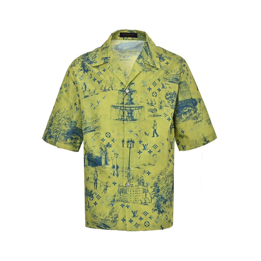 Park printed shirts with short sleeves