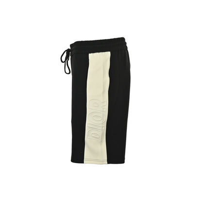 25ss side contrasting color splicing logo embossed shorts