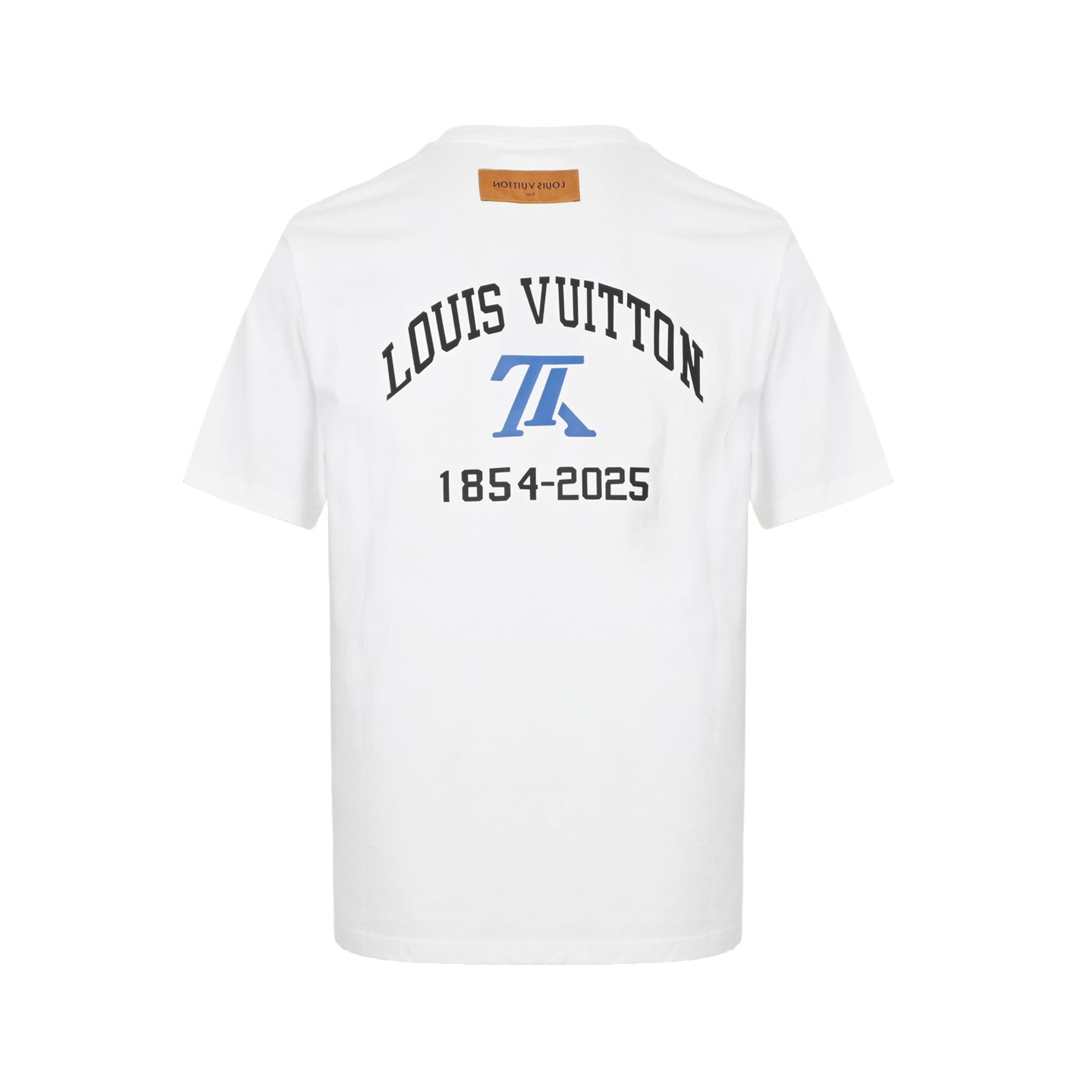 25ss front and back thick rubber printed logo short sleeves