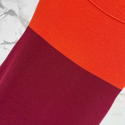Elegant & Sexy Slim-fit Color-block Sleeveless Dress