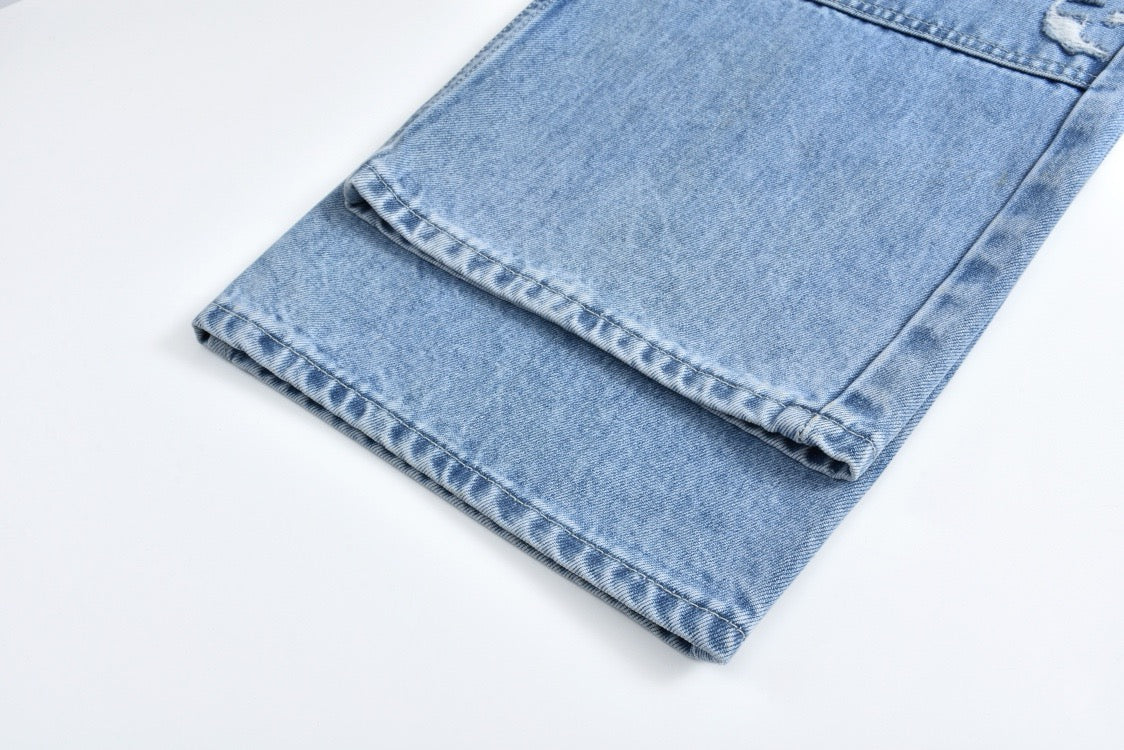 25SS jacquard jeans