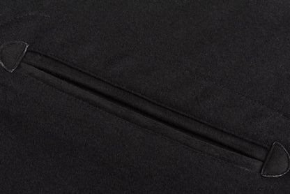 Signature embroidered woolen baseball jersey