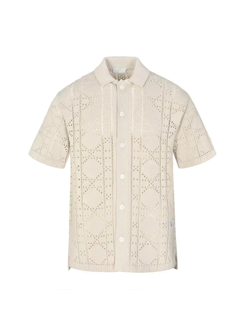 25ss knitted polo short sleeves
