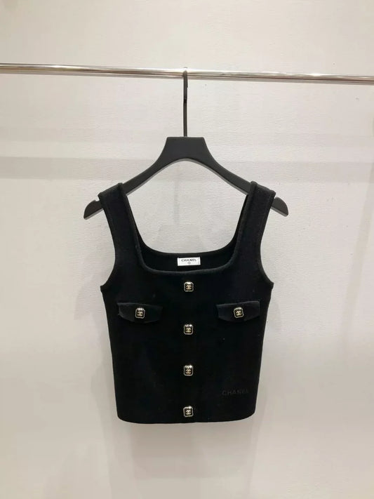 25fw knitted vest