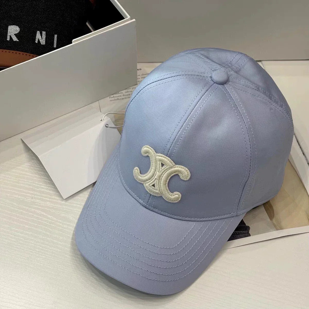 25 Embroidery Baseball cap Silver buckle series