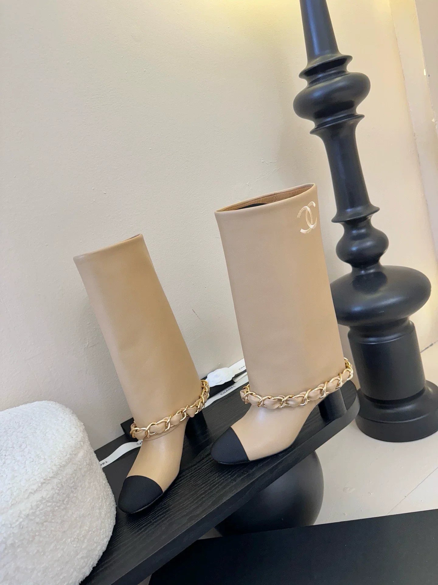 25SS new chain knight boots