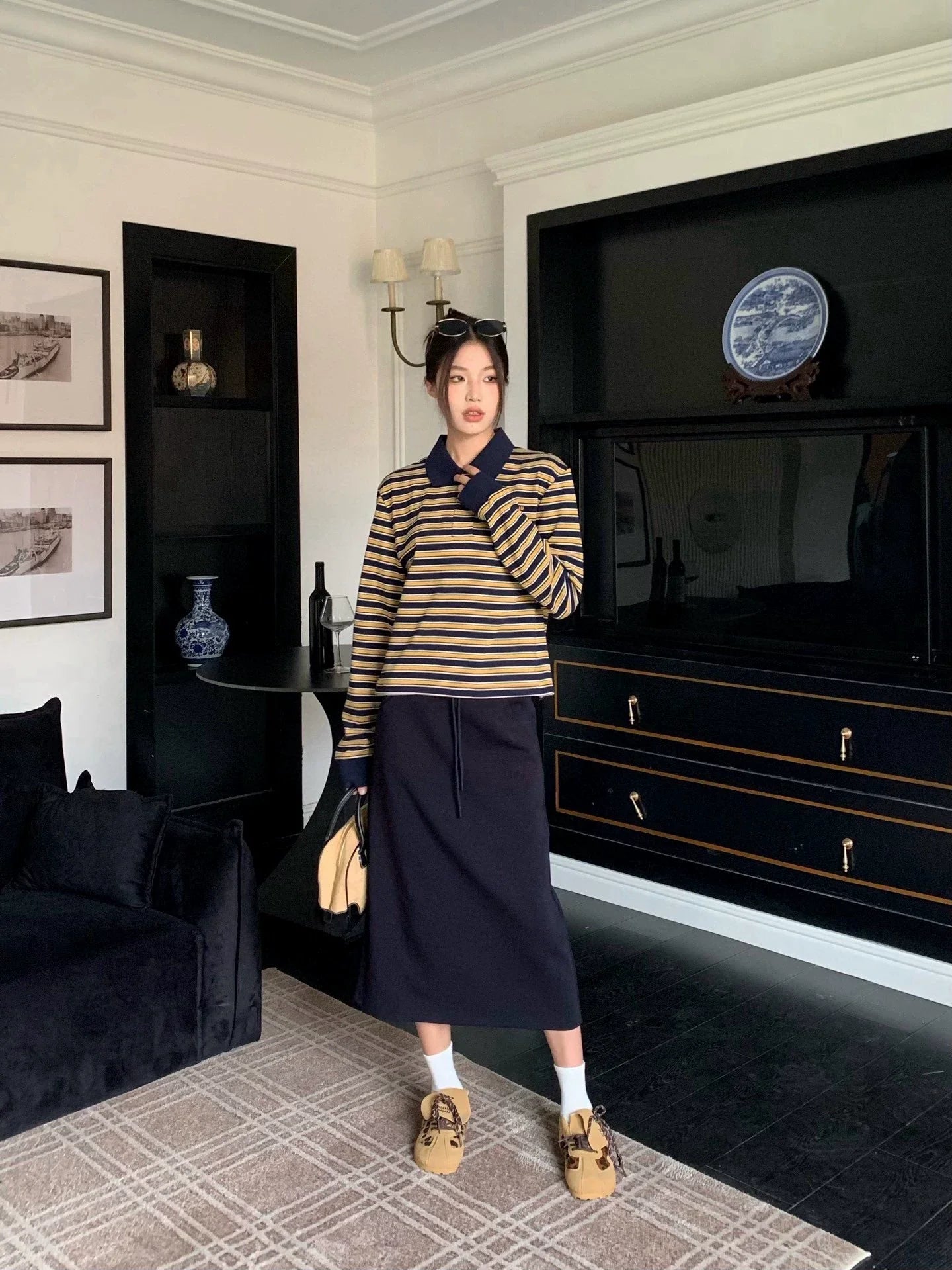 25 Striped casual suit