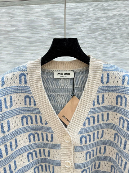 25fw LOGO Knitted Cardigan