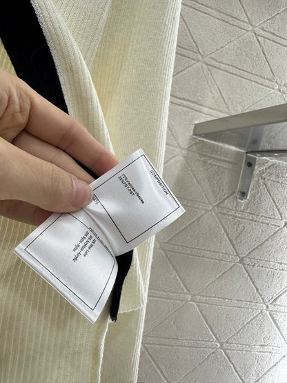 25fw Strap knit cardigan