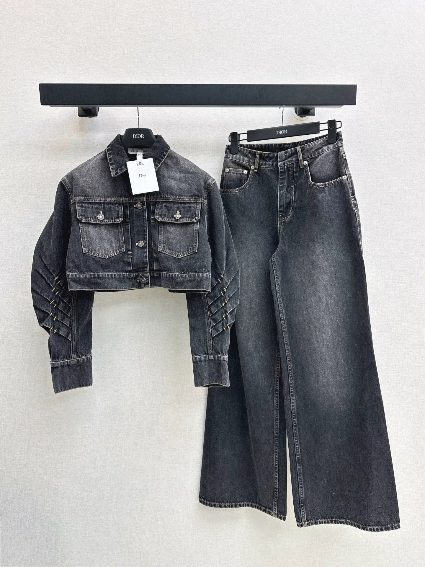 25fw Short denim jacket