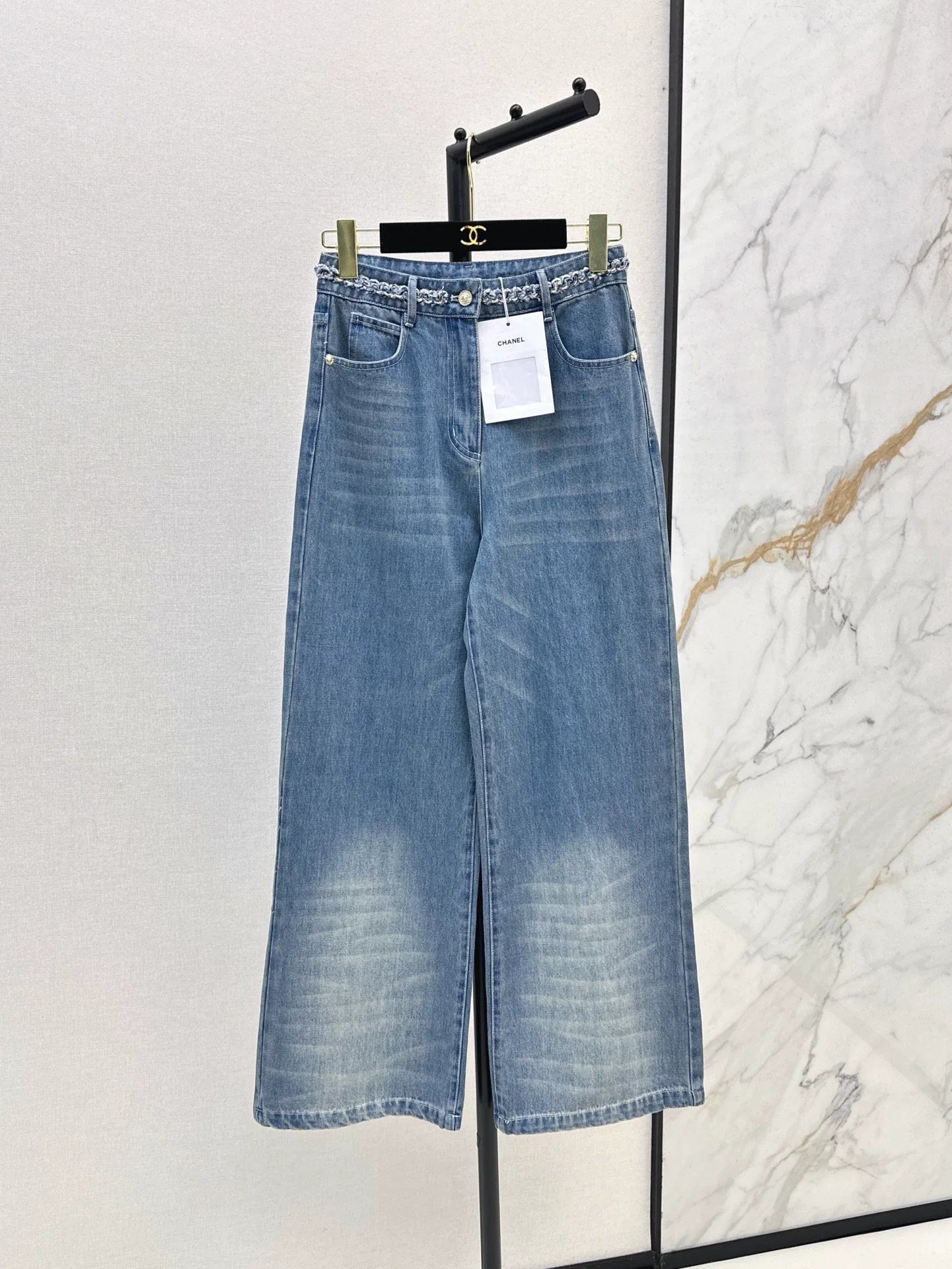 25 new nostalgic washed denim straight pants