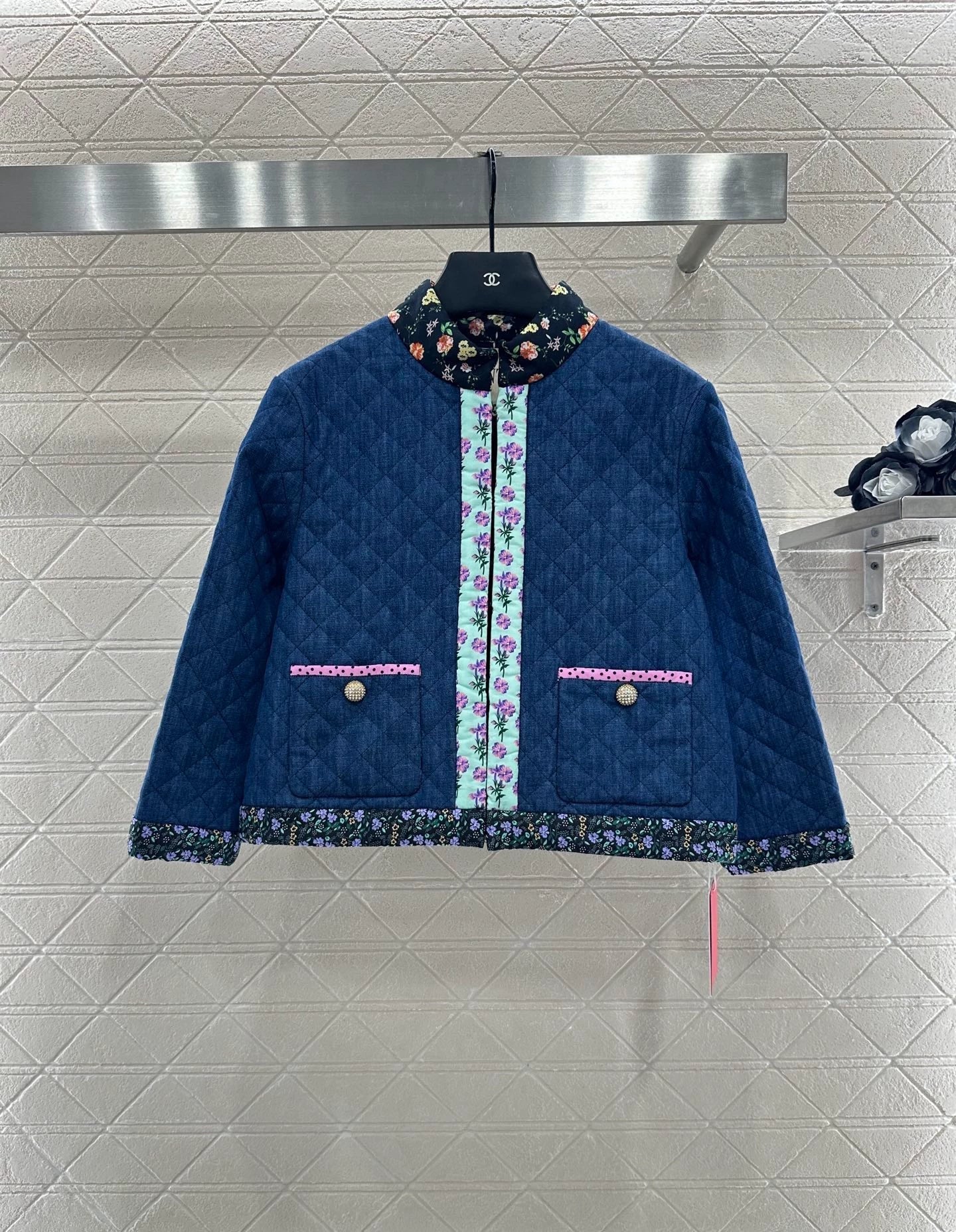 Val 25 Diamond-patterned  jacket
