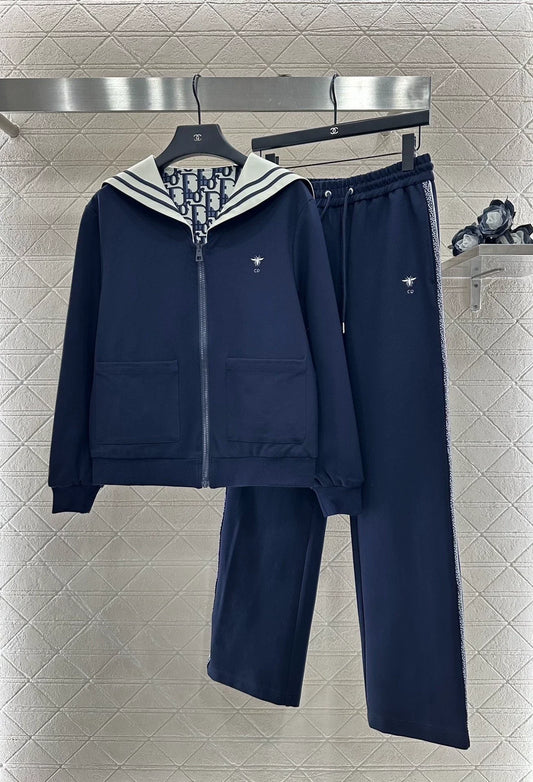 25fw Double sided hooded jacket and long pants set
