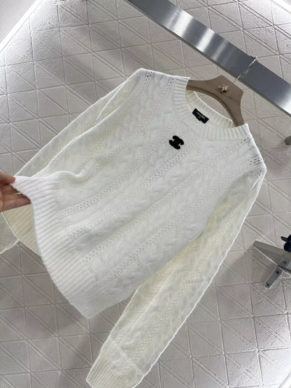 25fw Fried Dough Twists knitting long sleeve