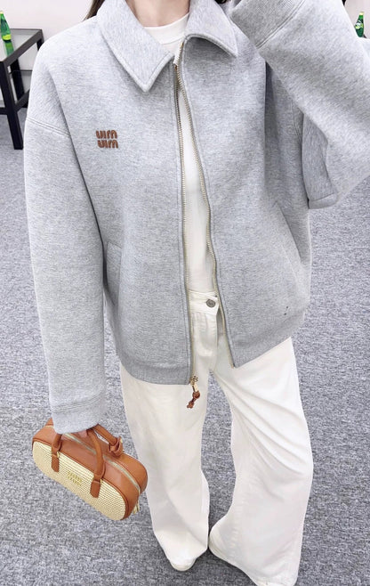 25fw Collar shaped jacket