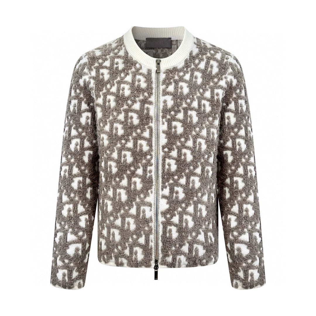 25fw zipper wool jacket