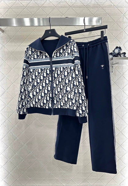 25fw Double sided hooded jacket and long pants set