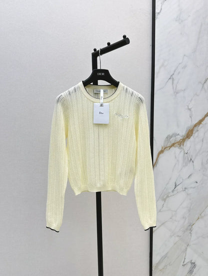 25fw Long sleeved knitted sweater
