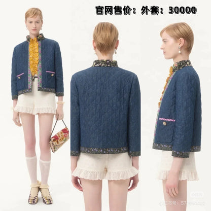 Val 25 Diamond-patterned  jacket