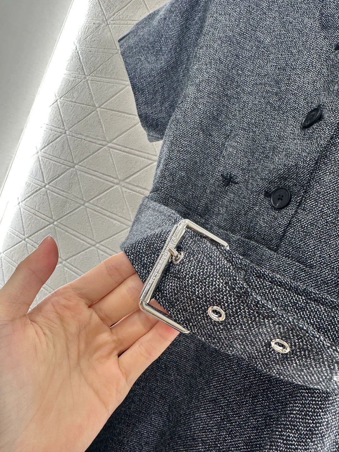 25fw Belt silhouette dress