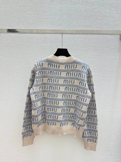 25fw LOGO Knitted Cardigan