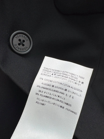 25fw Silhouette suit jacket+waist chain trousers