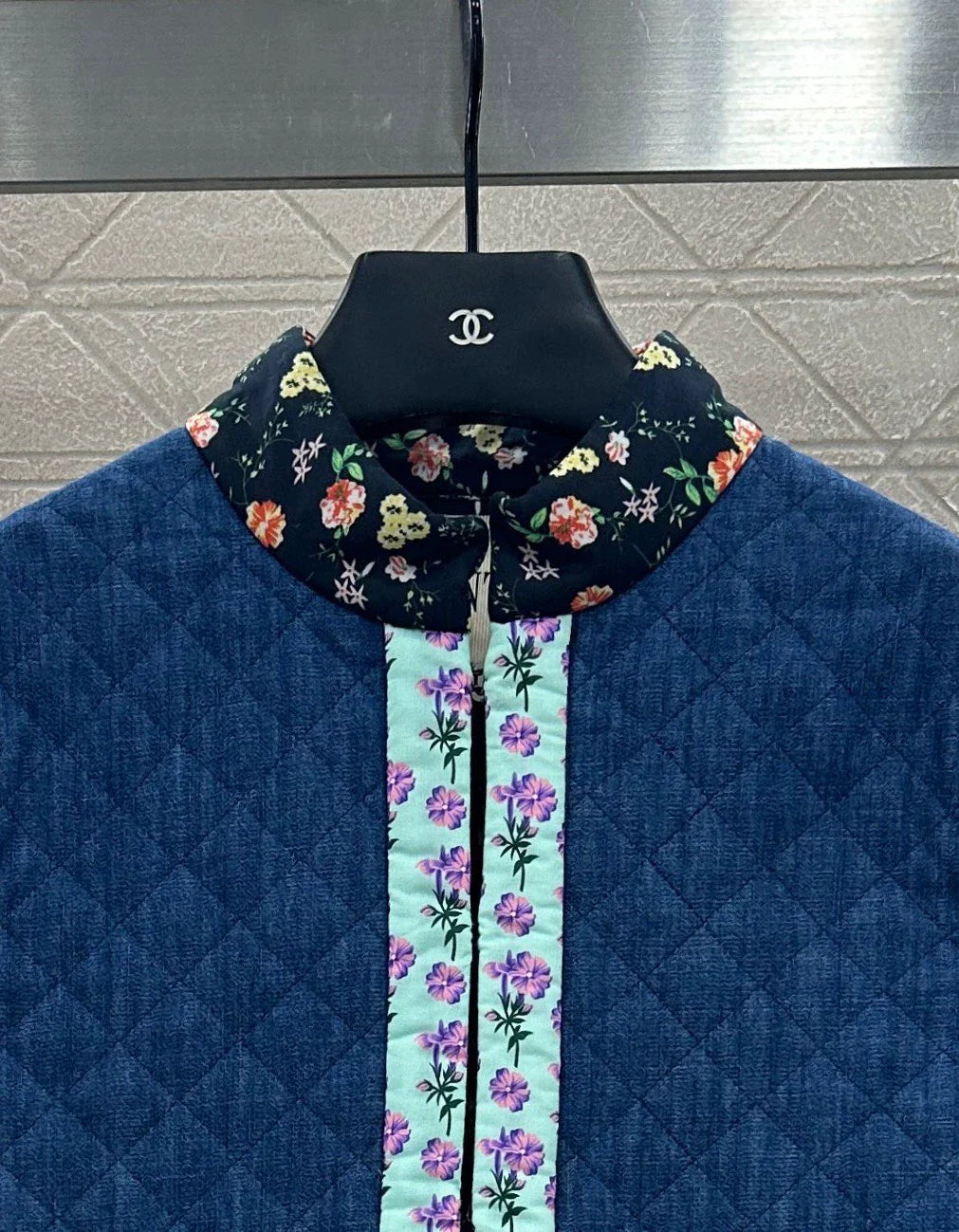 Val 25 Diamond-patterned  jacket
